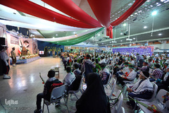 مراسم زنگ دانش آموز شهید در گلزار مطهر شهدا