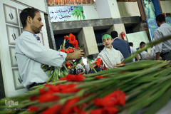 مراسم زنگ دانش آموز شهید در گلزار مطهر شهدا