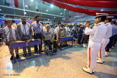 مراسم زنگ دانش آموز شهید در گلزار مطهر شهدا