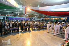 مراسم زنگ دانش آموز شهید در گلزار مطهر شهدا