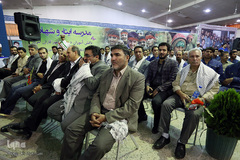 مراسم زنگ دانش آموز شهید در گلزار مطهر شهدا