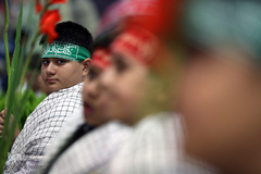 مراسم زنگ دانش آموز شهید در گلزار مطهر شهدا