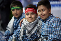 مراسم زنگ دانش آموز شهید در گلزار مطهر شهدا