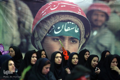 مراسم زنگ دانش آموز شهید در گلزار مطهر شهدا