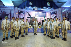 مراسم زنگ دانش آموز شهید در گلزار مطهر شهدا