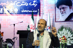 حضور سردار توکلی مدیرکل سازمان بهشت زهرا(س) در مراسم زنگ دانش آموز شهید در گلزار مطهر شهدا