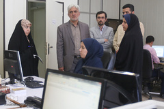 بازدید رئیس مرکز رسانه‌های‌ دیجیتال از ایکنا