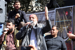 مداحی نریمان پناهی در مراسم تشییع پیکر شهید مدافع حرم سجاد زبرجدی