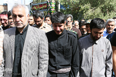 تشییع پیکر شهید مدافع حرم سجاد زبرجدی