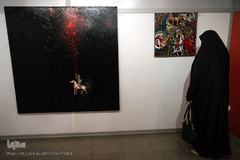 افتتاحیه نمایشگاه گرافیک و نقاشی «حضرت علی‌اصغر(ع)»