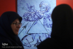 افتتاحیه نمایشگاه گرافیک و نقاشی «حضرت علی‌اصغر(ع)»