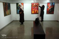 افتتاحیه نمایشگاه گرافیک و نقاشی «حضرت علی‌اصغر(ع)»