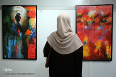 افتتاحیه نمایشگاه گرافیک و نقاشی «حضرت علی‌اصغر(ع)»