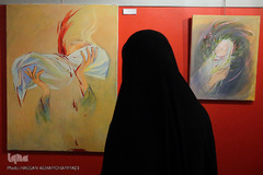 افتتاحیه نمایشگاه گرافیک و نقاشی «حضرت علی‌اصغر(ع)»