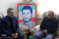 دیدار نمایندگان جامعه قرآنی با خانواده شهید قرآنی «احمد شعبانی ورکی»