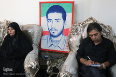 دیدار نمایندگان جامعه قرآنی با خانواده شهید قرآنی «احمد شعبانی ورکی»