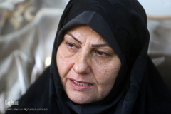 خواهر شهید قرآنی «احمد شعبانی ورکی»