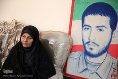 خواهر شهید قرآنی «احمد شعبانی ورکی»