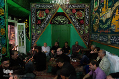 عزاداری دهه اول محرم در حسینیه سادات اخوی