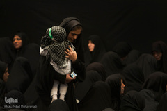 عزاداری دهه اول محرم در حسینیه سادات اخوی