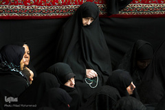 عزاداری دهه اول محرم در حسینیه سادات اخوی