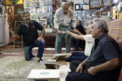 محفل قرآنی با همراهان مرحوم تختی