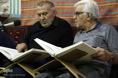 محفل قرآنی با همراهان مرحوم تختی