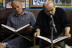 محفل قرآنی با همراهان مرحوم تختی