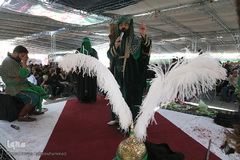 تعزیه در سبزه میدان بازار تهران