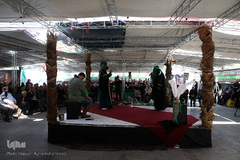 تعزیه در سبزه میدان بازار تهران