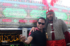 تعزیه در سبزه میدان بازار تهران