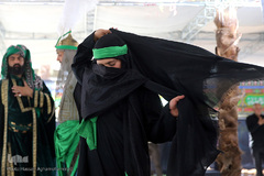 تعزیه در سبزه میدان بازار تهران