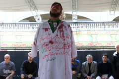 تعزیه در سبزه میدان بازار تهران