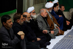 سومین شب عزاداری در حسینیه امام خمینی(ره)