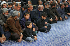 سومین شب عزاداری در حسینیه امام خمینی(ره)