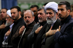 سومین شب عزاداری در حسینیه امام خمینی(ره)