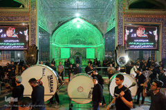 عزاداری شب عاشورای حسینی در امامزاده حسن (ع)