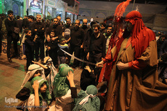 عزاداری شب عاشورای حسینی در امامزاده حسن (ع)