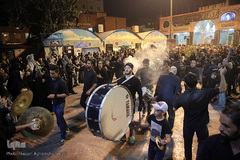 عزاداری شب عاشورای حسینی در امامزاده حسن (ع)