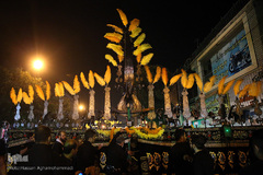 عزاداری شب عاشورای حسینی در امامزاده حسن (ع)