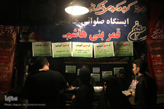 عزاداری شب عاشورای حسینی در امامزاده حسن (ع)