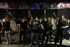 عزاداری شب عاشورای حسینی در امامزاده حسن (ع)