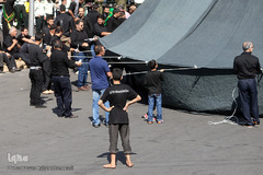 عاشورای حسینی در چهارراه گلوبندک