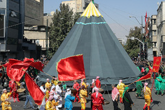 عاشورای حسینی در چهارراه گلوبندک