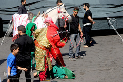 عاشورای حسینی در چهارراه گلوبندک