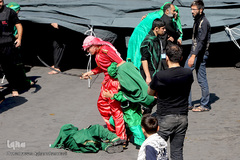 عاشورای حسینی در چهارراه گلوبندک