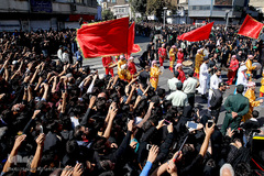 عاشورای حسینی در چهارراه گلوبندک