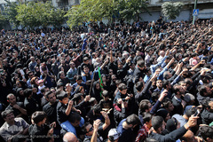 عاشورای حسینی در چهارراه گلوبندک