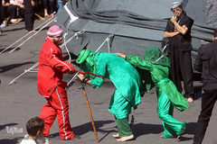 عاشورای حسینی در چهارراه گلوبندک