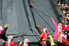 عاشورای حسینی در چهارراه گلوبندک